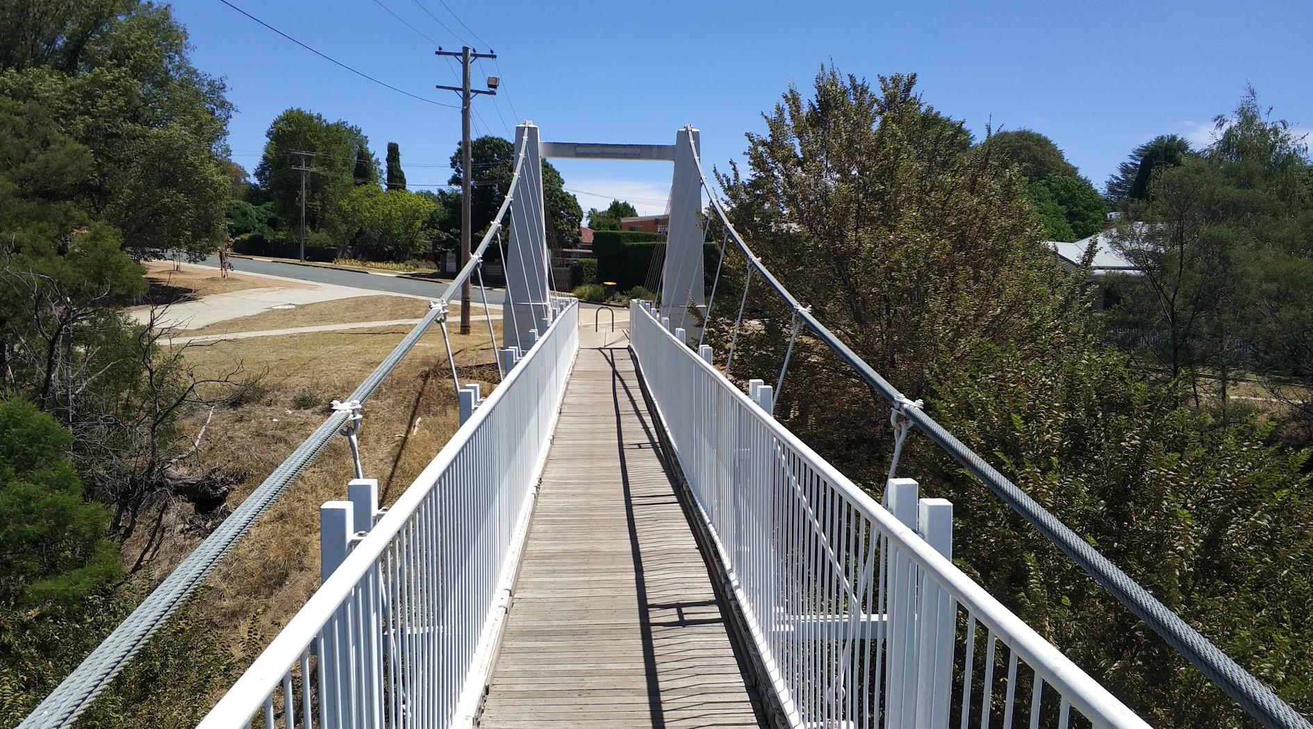 Queanbeyan Suspension Bridge