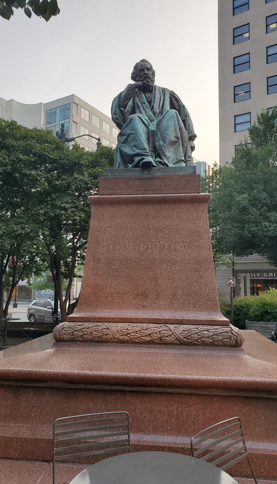 Statue d'Henri Longfellow